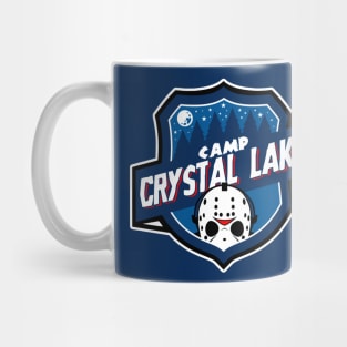 Camp Crystal Lake Badge Mug